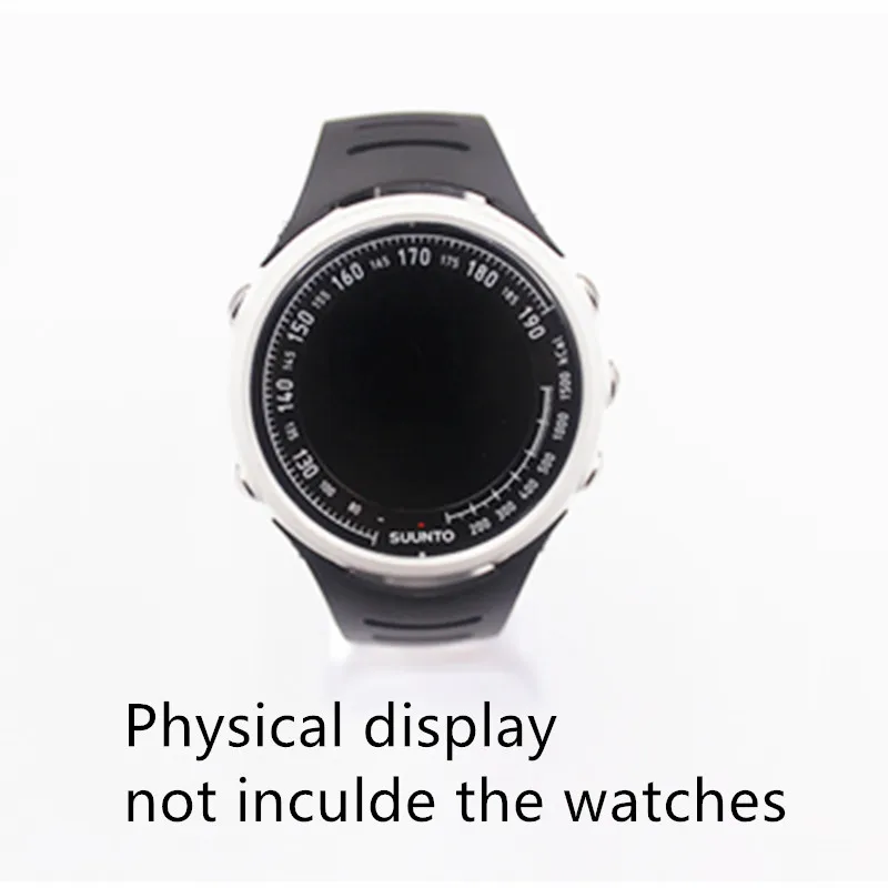 100% Natural Rubber Watch Band Strap Accessories For Suunto T1 / T3 / T4 Series Watchband Replace + 2Pcs Screwdriver