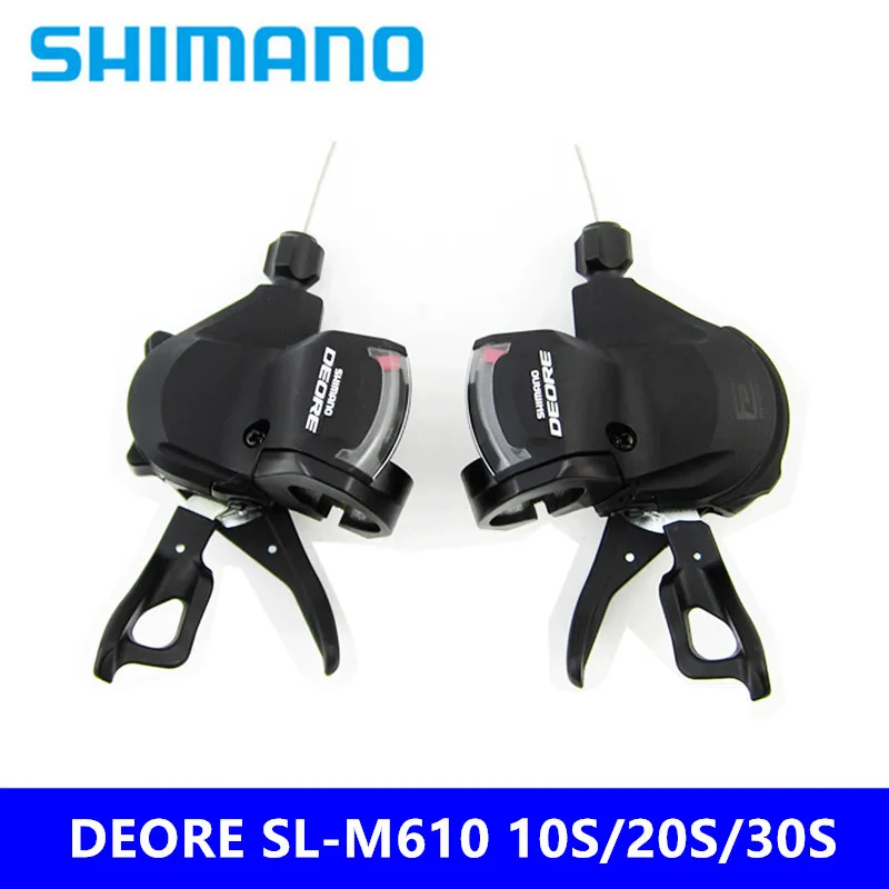 Бесплатная доставка Новый оригинальный SHIMANO DEORE SL M610/SL M615 горный велосипед Сплит