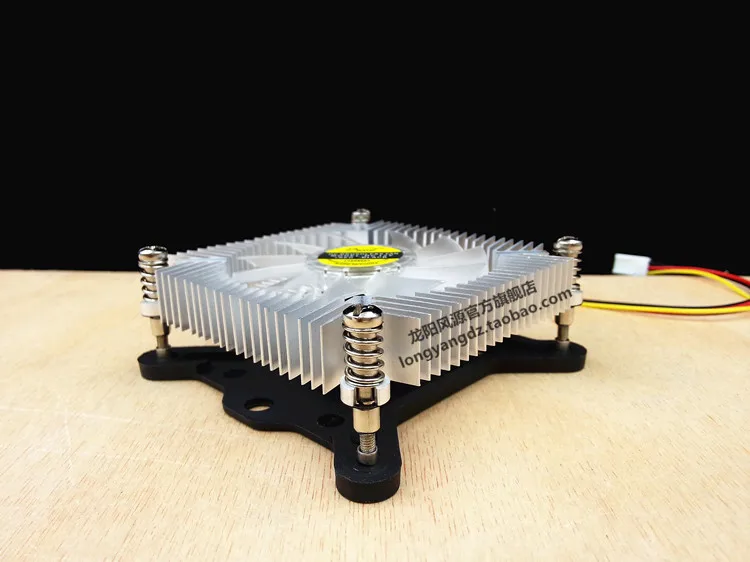 Ультра-тонкий вентилятор для процессора LGA1150 LGA1155 LAG1156 кулер для процессора с 70 мм бесшумный вентилятор Comptuter Вентилятор охлаждения процессора с 3pin