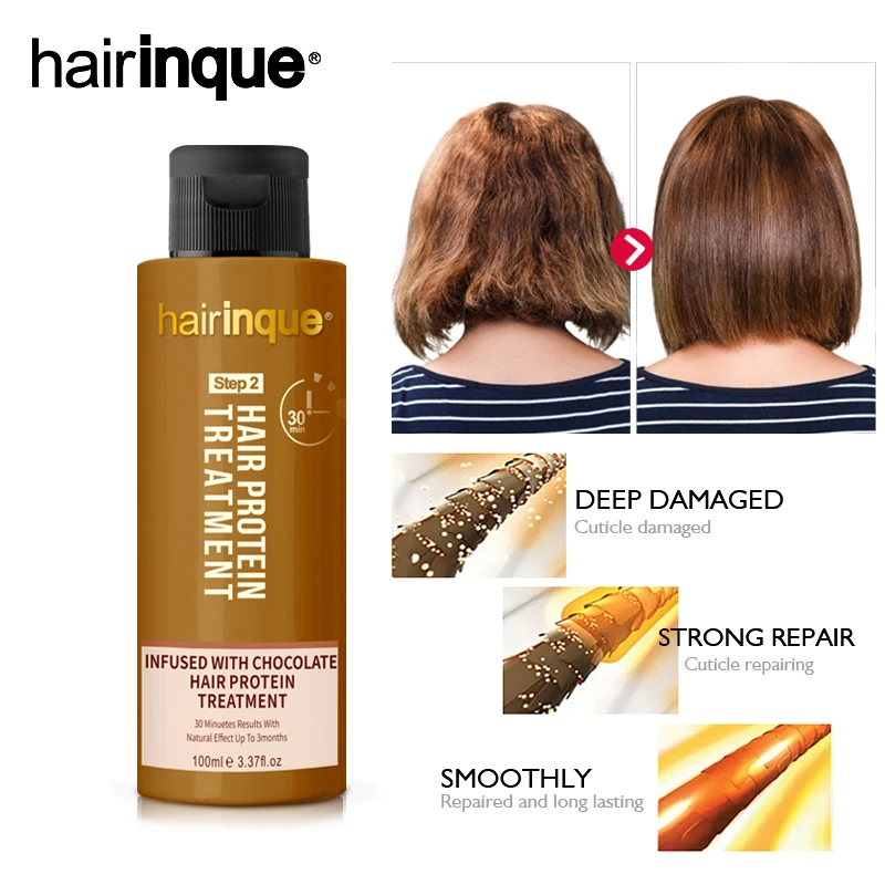 11,11 HAIRINQUE, новинка 12%, шоколадный бразильский Кератиновый Уход за волосами для выпрямления волос, восстановление поврежденных волос, лучший уход за волосами