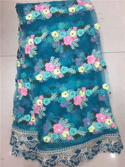 Нигерийское кружево последний фасон 2017 года африканские кружевные бусины