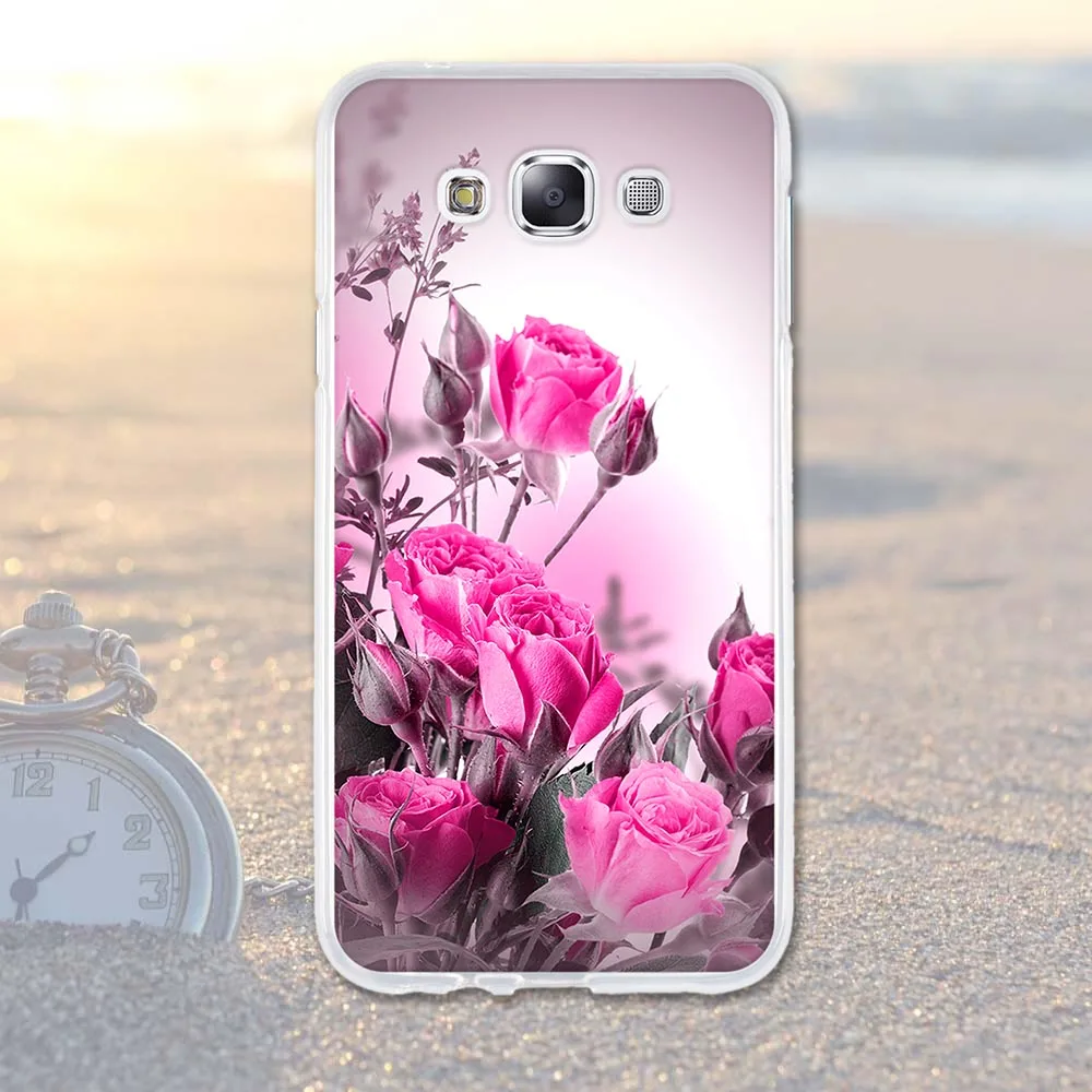 Чехол для Samsung Galaxy E7 чехол 5 дюймов TPU Мягкая силиконовая задняя крышка Fundas чехлы