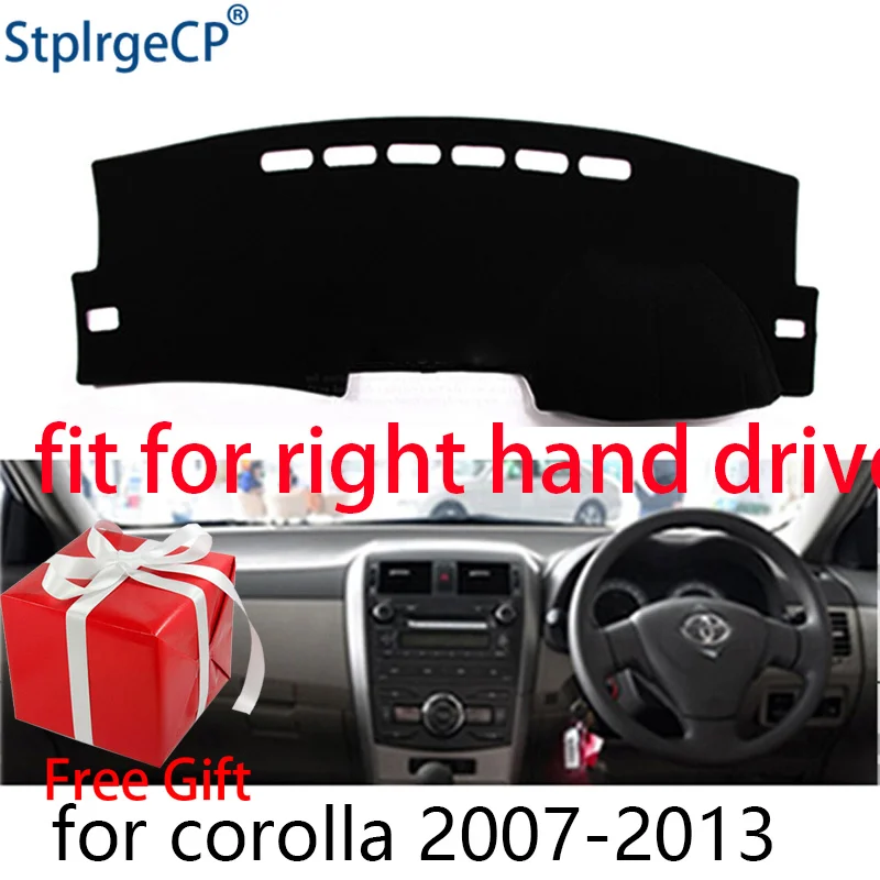 Коврик для приборной панели автомобиля Toyota Corolla Axio 2007-2013 коврик с правым приводом