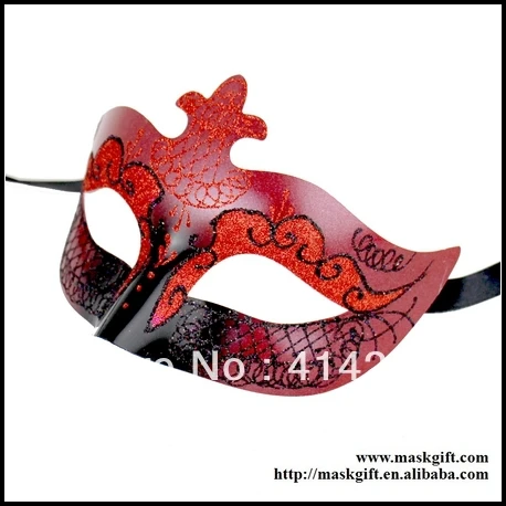 Бесплатная доставка Венеция Италия 2016 красная и черная кровь маска на Хэллоуин