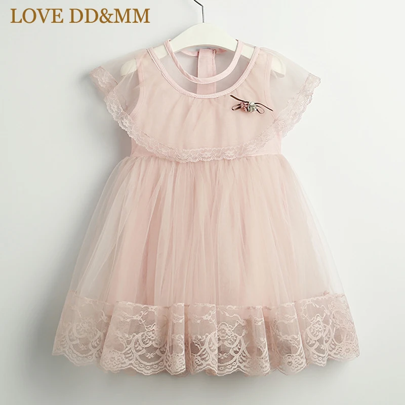 Платья для девочек LOVE DD &amp MM Новинка лета 2021 детская одежда модное милое