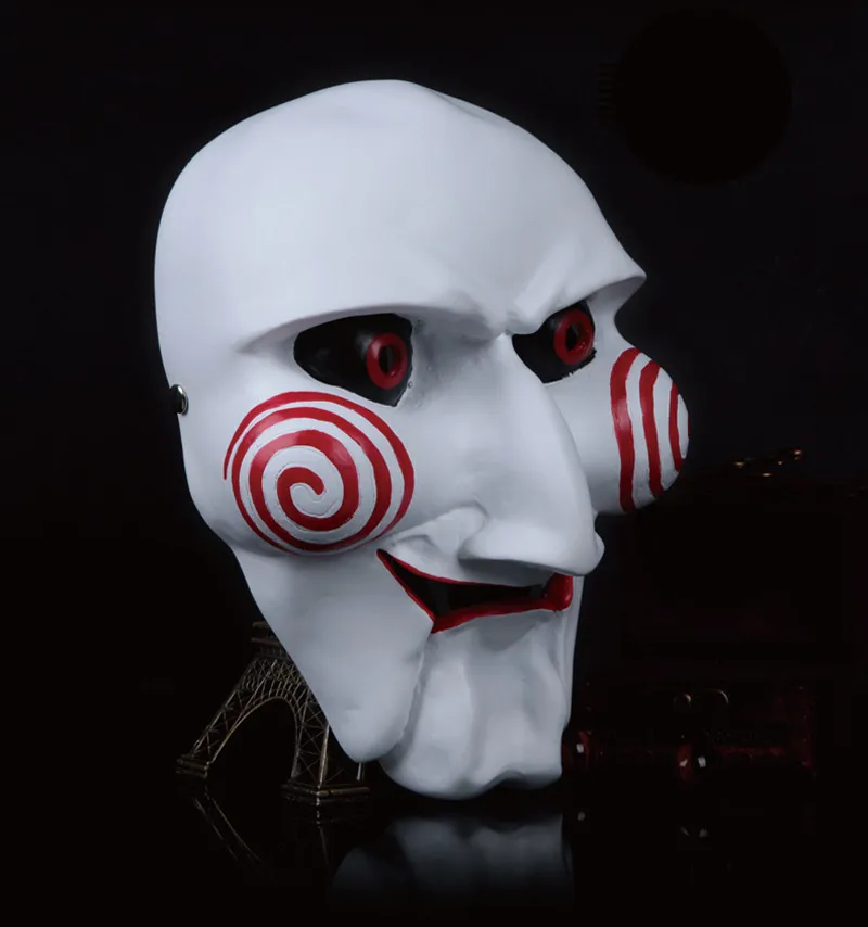 Бензопила резня лобзик маска марионетки полное лицо Хэллоуин жуткий фильм пила