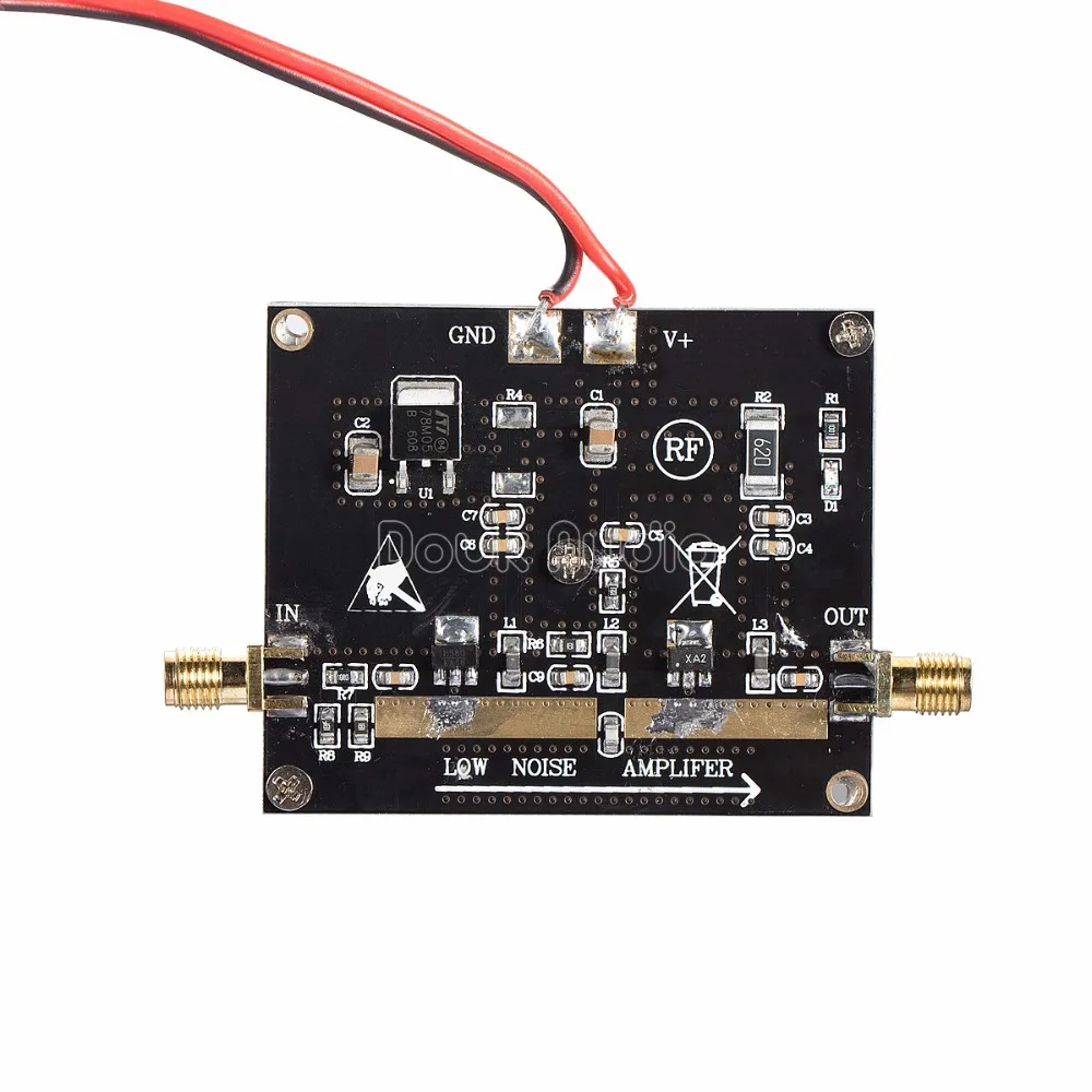 Средняя мощность RF усилитель модуль 10 M-1 GHz 40dB 1W Радиочастотное усиление
