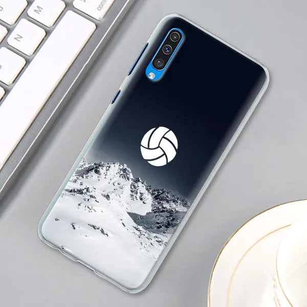 05 Я люблю волейбол чехол КРЫШКА ДЛЯ samsung Galaxy A30 A40 A50 A70 A6 A8 плюс A7 A9 M30 чехол для телефона Coque - Цвет: 05
