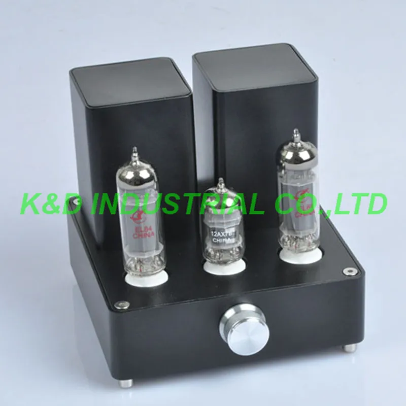 1 шт. черный мини вакуумный усилитель звука APPJ EL84 12AX7B класса А|power amp|power audio amppower 12 |