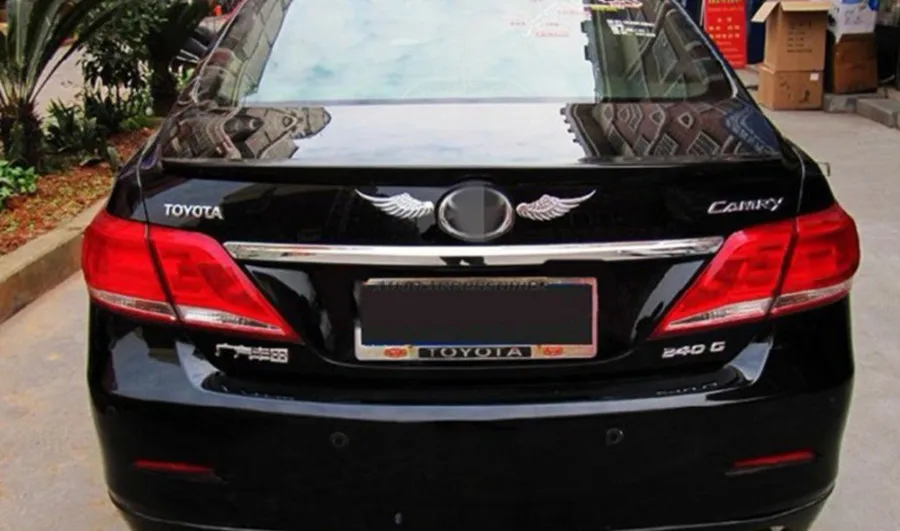 1 пара автомобильных наклеек 3D крылья Декоративные наклейки для Honda CRV Accord HR-V Vezel Fit