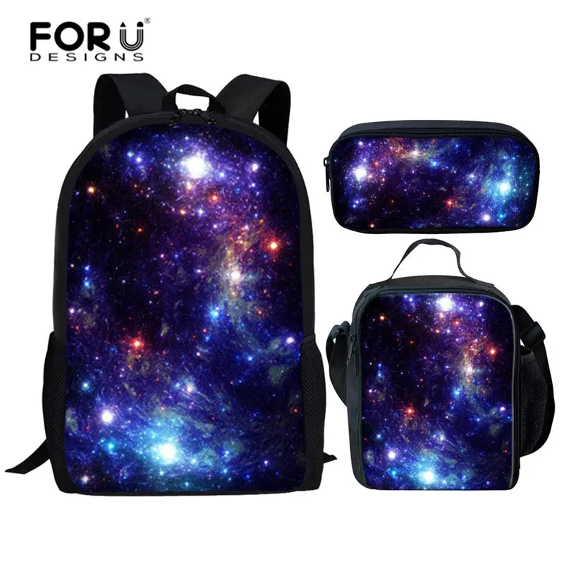D0352CGK FORUDESIGNS/детские школьные сумки для девочек, школьные рюкзаки с космическими звездами, Детские рюкзаки, набор школьных рюкзаков для детей, mochila infantil - Цвет: D0352CGK