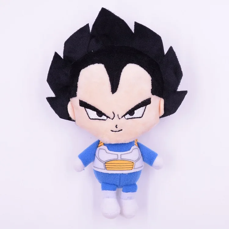 B 19 см Фигурки Dragon Ball Z плюшевые игрушки Супер Saiyan Goku Piccolo фигурки подвеска плюшевая кукла игрушки - Цвет: B