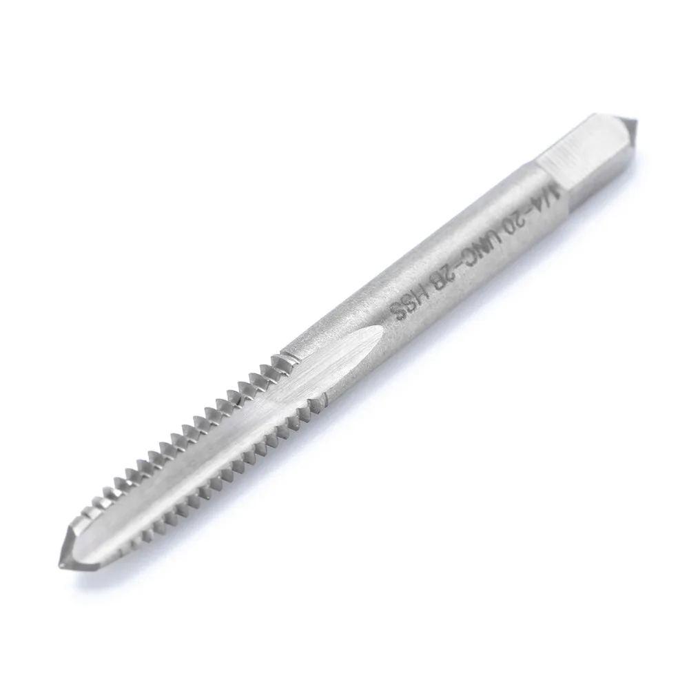 1pc Right Hand Screw Thread Tap 1/4-20 UNC-2B HSS Tapping Tool Spiral Point Straight Flute Drill Bits For Power | Инструменты