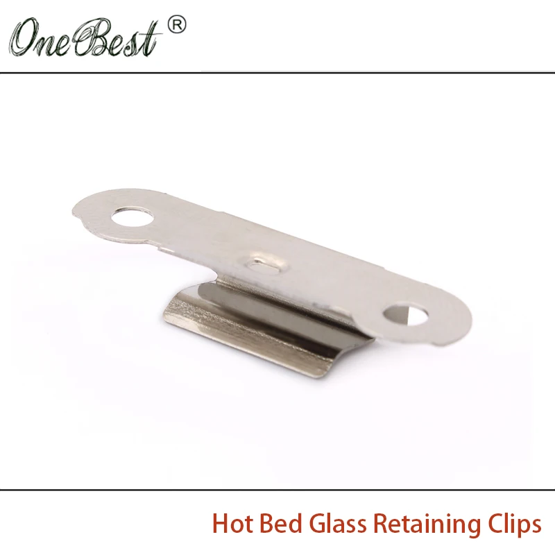 2 шт./лот Ultimaker Горячая кровать из нержавеющей стали стеклянные фиксаторы UM2