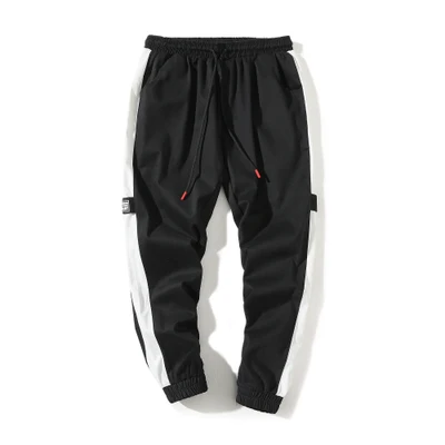 2019 новые весенние штаны мужские модные Боковые Полосатые дизайнерские джоггеры