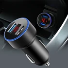 3.1A 5V Dual Переходник USB для зарядки в машине для Skoda Kodiaq, Volkswagen Polo, VW Golf 7, 6, 5, Passat B8, B7, Touareg, Tiguan 2018 2019