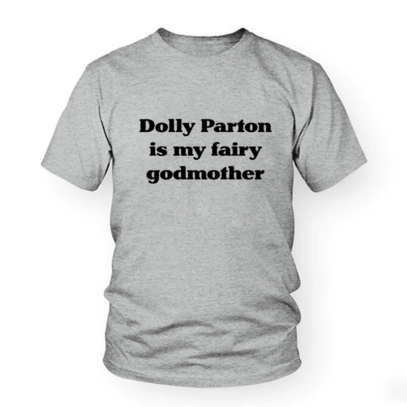 Dolly Parton Fairy Godmother Hipster Shirt for Women - Fashion Tee, Unisex Tumblr T-shirt, Cotton Top image 2