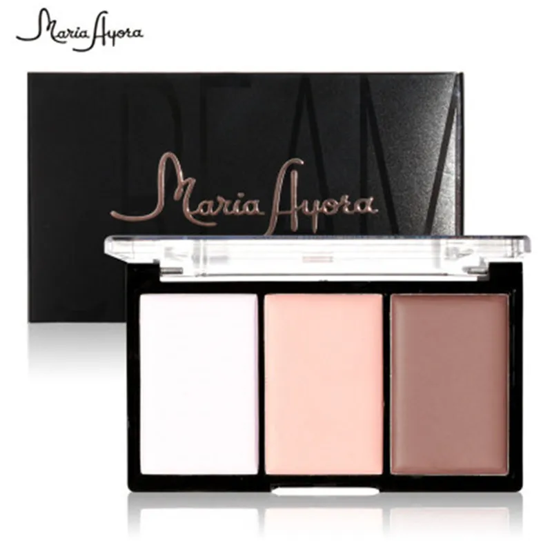 Крем Хайлайтер для лица водостойкая косметика контурирования триммер бронзер 3