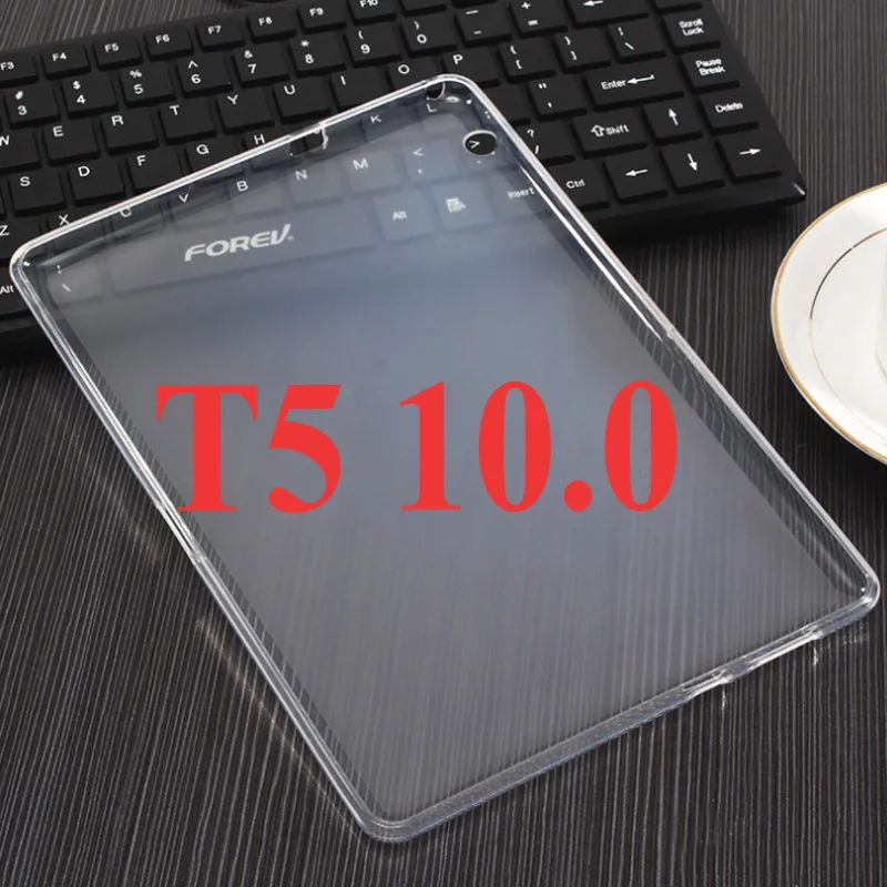 Чехол из искусственной кожи для huawei mediapad T5 AGS2-W09/L09/L03/W19 10,1 дюймов Чехол-подставка для планшета huawei mediapad T5 10 Чехол-ручка - Цвет: TPU