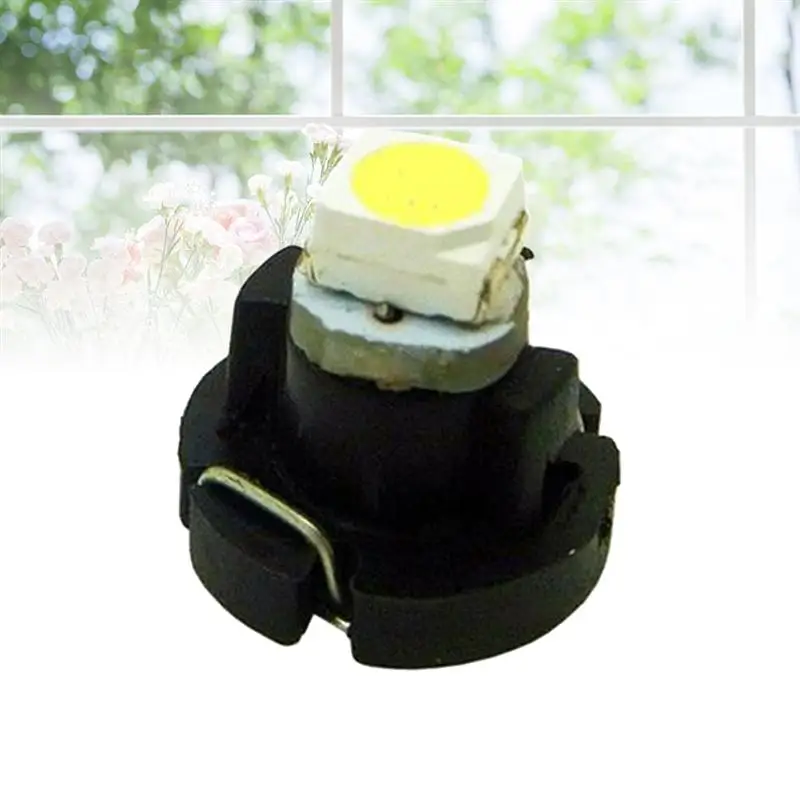 Индикаторная лампа T3 LED 3528 SMD 10 шт. приборная панель фонарь (желтый)|Декоративная