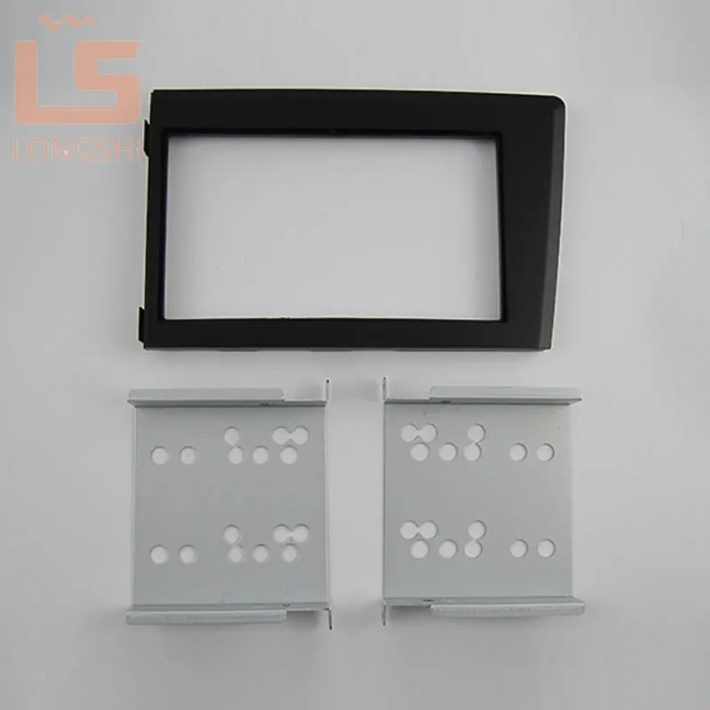 2 DIN Автомобильная установка рамка панель для Volvo S80 2001-2006 Радио стерео CD dvd-плеер NAVI навигация/приборная панель ABS панель Kits2Din