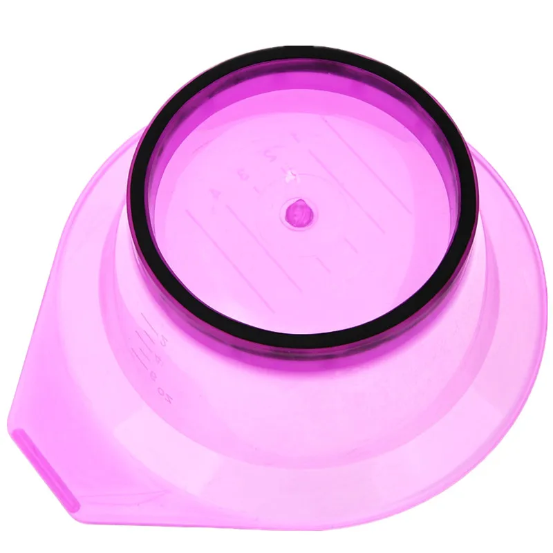 Окрашивающий краситель для волос фиолетовые пластиковые миски прозрачные