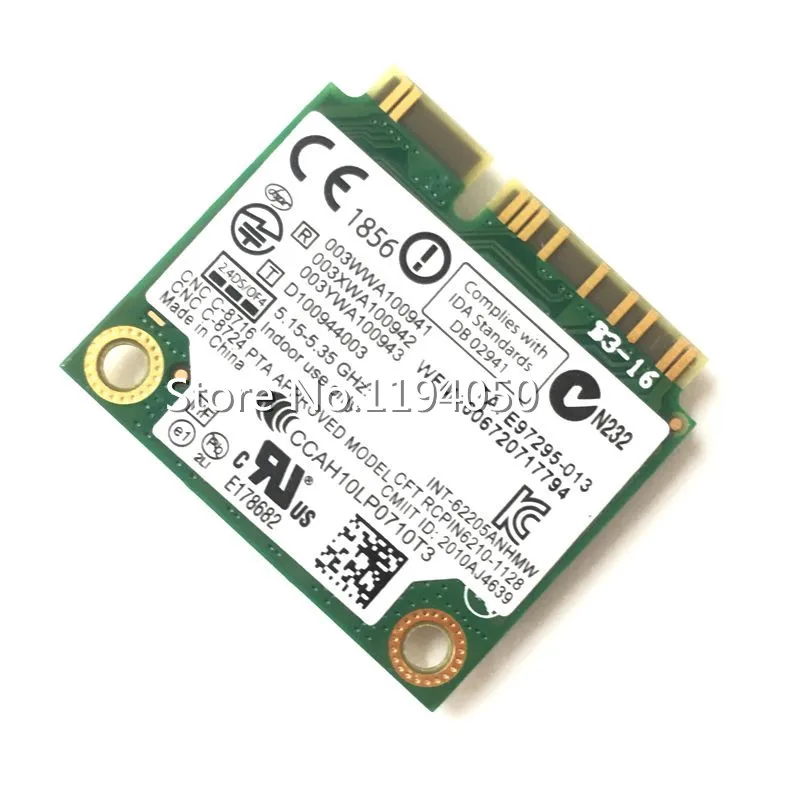 Беспроводная Wi Fi карта Intel Centrino Advanced N 6205 62205HMW 6205AGN 300 Мбит/с для X220 T420 T520 60Y3253 8570 8460
