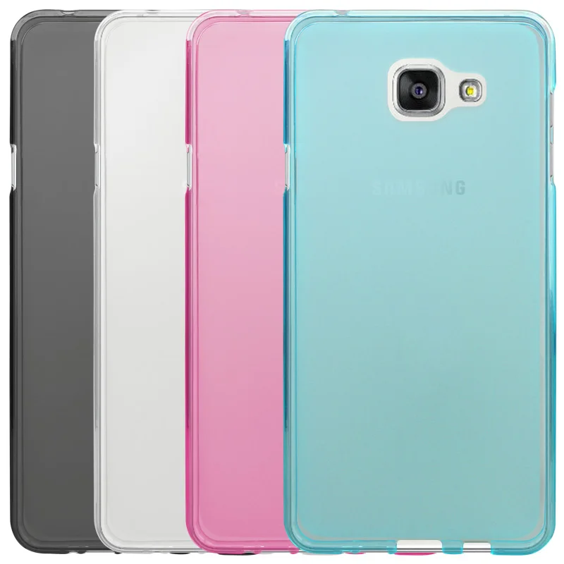 Чехол для Samsung Galaxy A5 2016 5 2 дюймовый Матовый ТПУ мягкий чехол телефона задней
