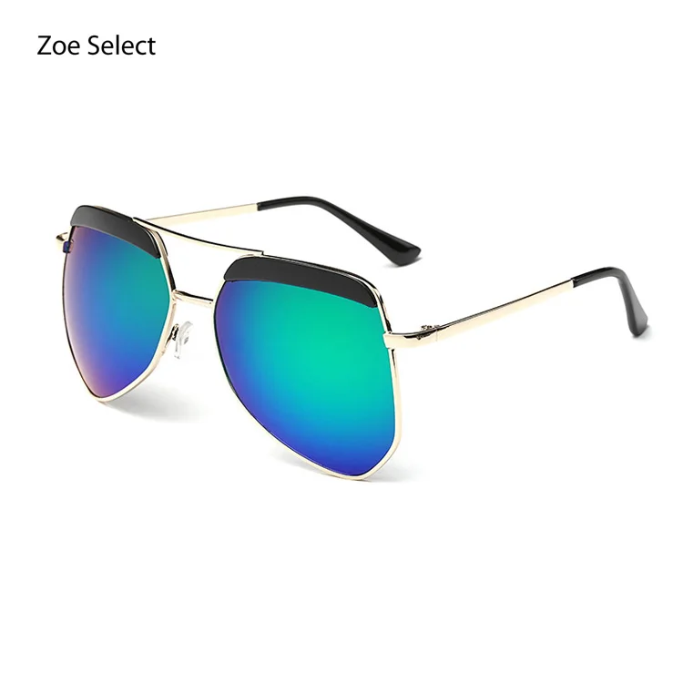 Мода 2017 г. Для женщин бренд Дизайн кошачий глаз Защита от солнца Очки сплав Рамки