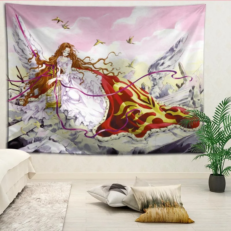 Новое поступление гобелен с принтом Geass индивидуальным кодом больше размеров