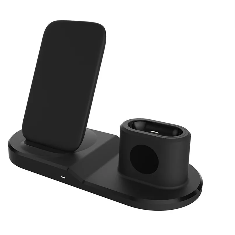 Qi Беспроводная зарядка Быстрая держатель для Apple Watch серии iPhone Samsung Glaxy Nokia Google Nexus LG