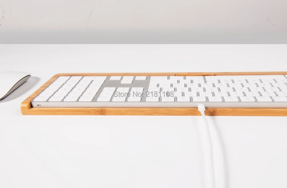Samdi деревянная Bluetooth клавиатура подставка держатель для Apple Волшебная клавиатура с цифровой клавиатурой MQ052LL/A A1843