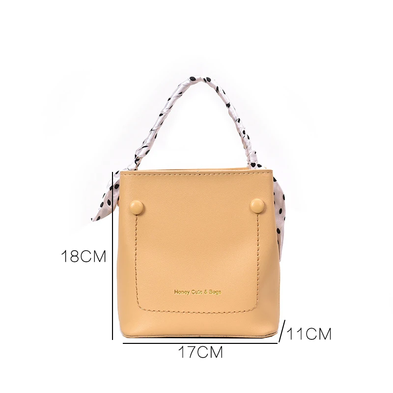 Женская сумка мешок Youda однотонная на одно плечо из полиуретана Большая