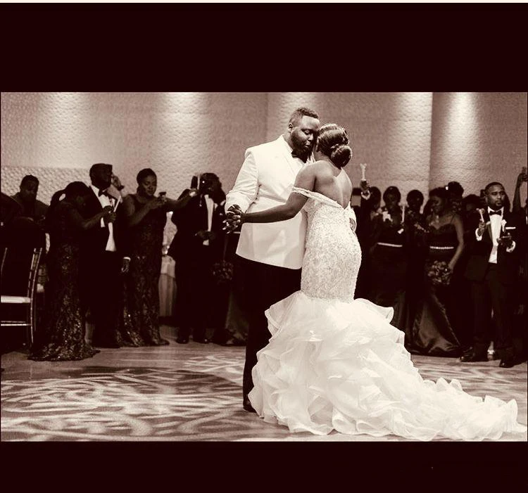 Африканские свадебные платья-русалки 2020 robe de mariee с бисером и оборками из органзы