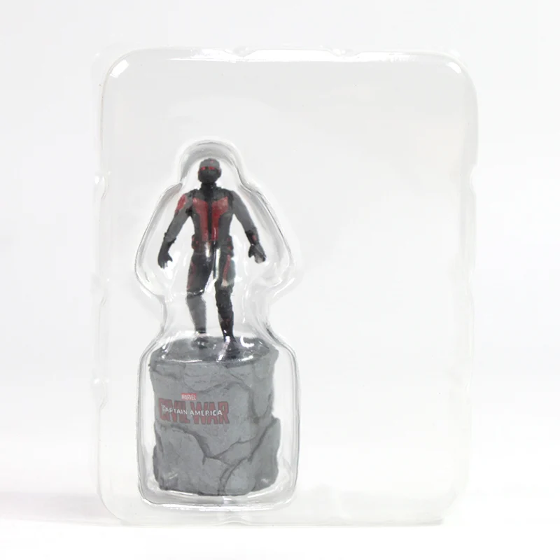 black red no box 5-7 см Marvel игрушки Мстители эндшпиль мини муравей ОСА желтая куртка ПВХ Фигурки супергероя Коллекционная модель кукла игрушка антман - Цвет: black red no box