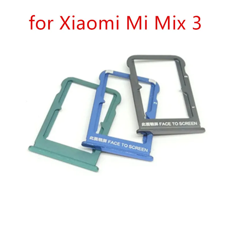 Для Xiaomi Mi Mix 3 держатель лотка для карт SIM карта SD адаптер держателя слота Mix3