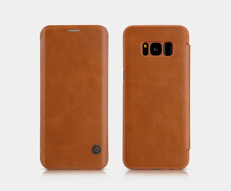 Nilkin для samsung Galaxy S8 Plus чехол Nillkin ретро роскошный мягкий PU кожаный чехол-книжка для телефона задний Чехол s для samsung S8 Capa