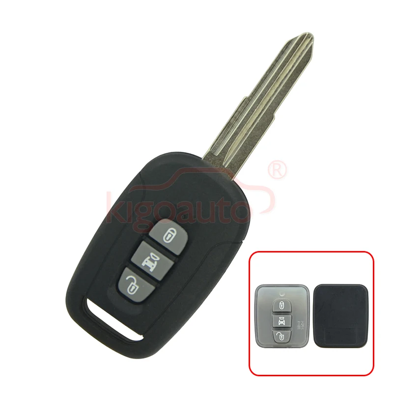 3 кнопки дистанционного ключа 434 МГц с чипом ID46LCK для Chevrolet Captiva