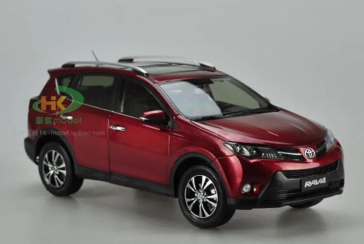 Модель игрушечного автомобиля Toyota RAV4 SUV из сплава Коллекция игрушечных