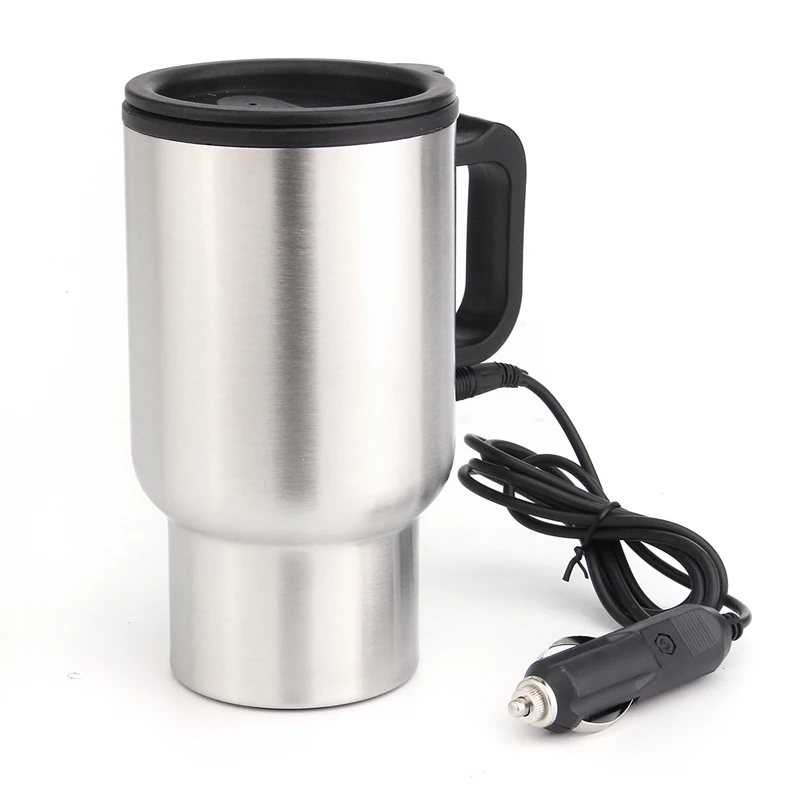 Дорожный чайник из нержавеющей стали 12 В 450 мл|motor heater|12v car heatercar heater |