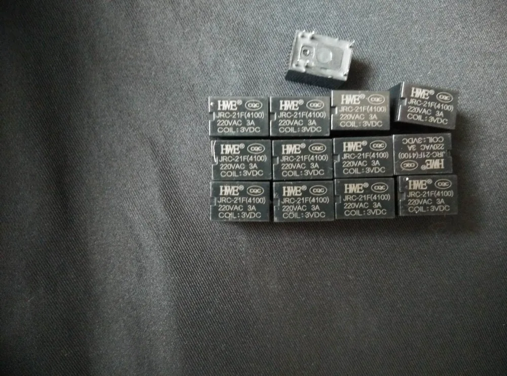 Миниатюрное реле для печатной платы 100 шт./лот Φ 4100 3V DC 6 pin абсолютно новое|miniature pcb
