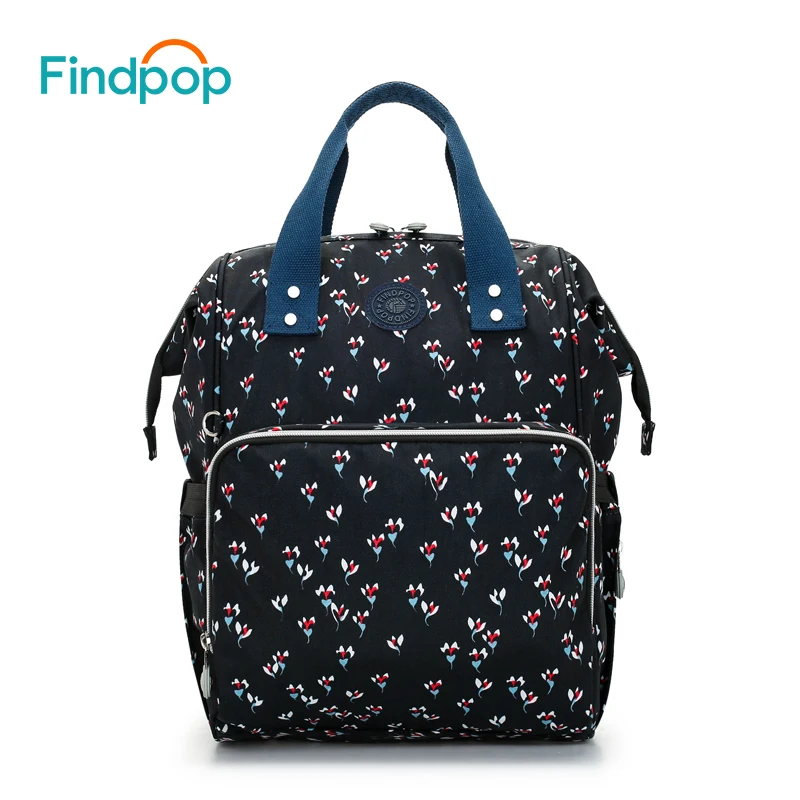 Вместительные женские рюкзаки Findpop новинка 2018 с цветочным принтом для женщин 3