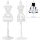 Держатель для демонстрации одежды для куклы, аксессуары для платья, манекен, модель подставки для куклы Барби, для девочек, игрушка сделай сам, 1 шт.
