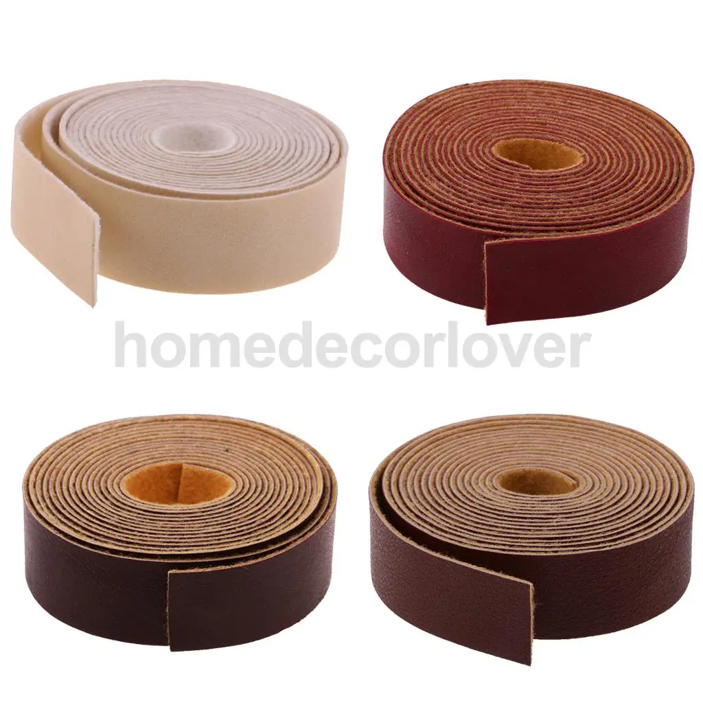 

10 Meters DIY Leather Crafts Straps Strips for Leathercrafts Accessories Belt Handle Crafts Making 2cm Wide Durable and Sturdy