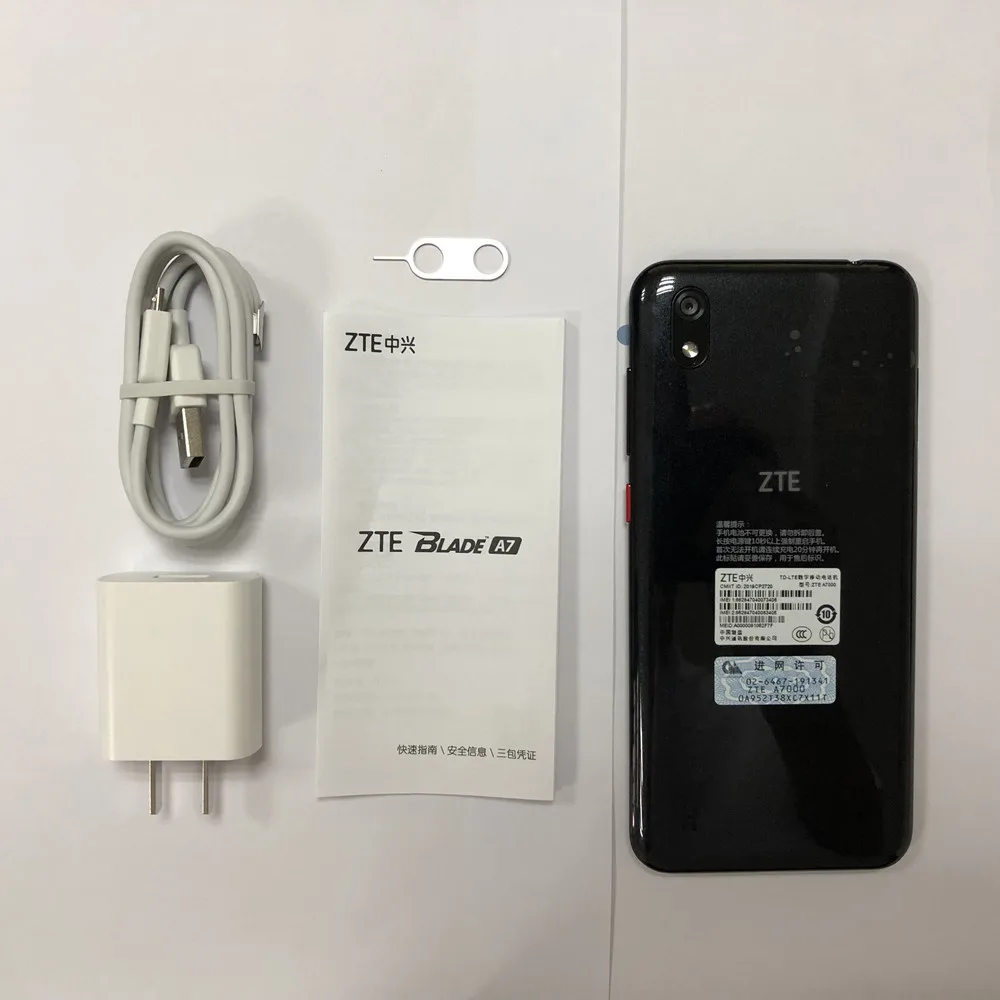 Мобильный телефон zte Blade A7 Helio P60, четыре ядра, Face ID, 6,088 дюймов, TFT, 1560*720, gps, 16,0 Мп+ 5,0 МП, камера, 4G, LTE, смартфон