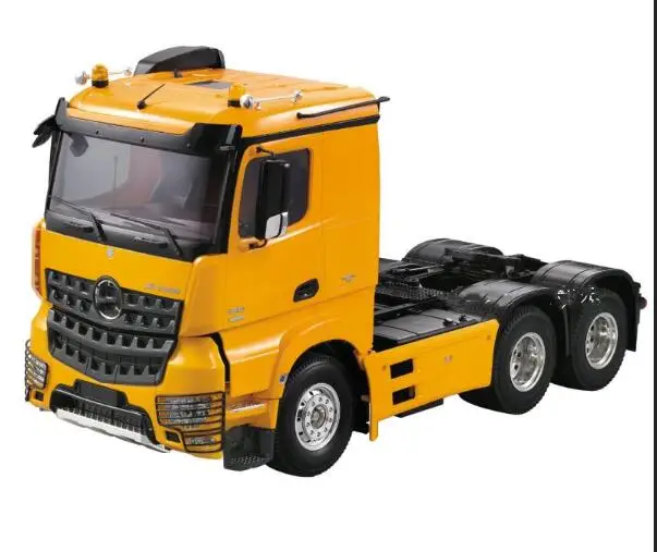 1/14 Scale Collectible RC Accessory Trailer Head Milky Color 3 Speed Tiaxial TRAILER Hauler Assembly Car For Tractor Truck | Игрушки и