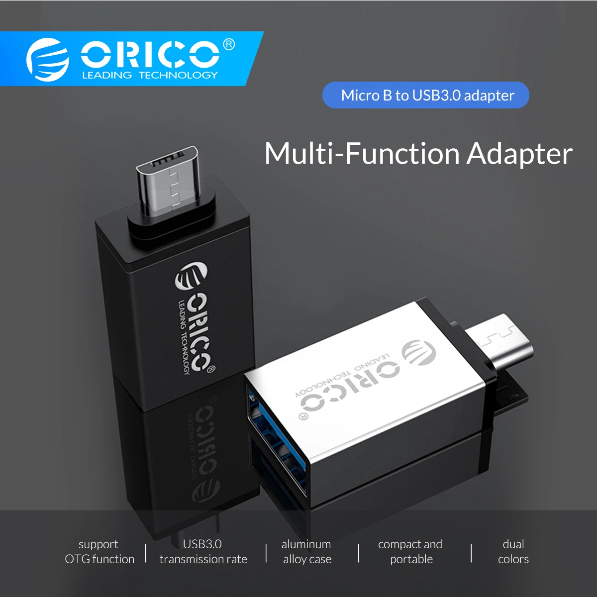 ORICO OTG адаптер Micro USB type C конвертер для huawei samsung Macbook OPPO usb 3 0 B OTG|Переходники и