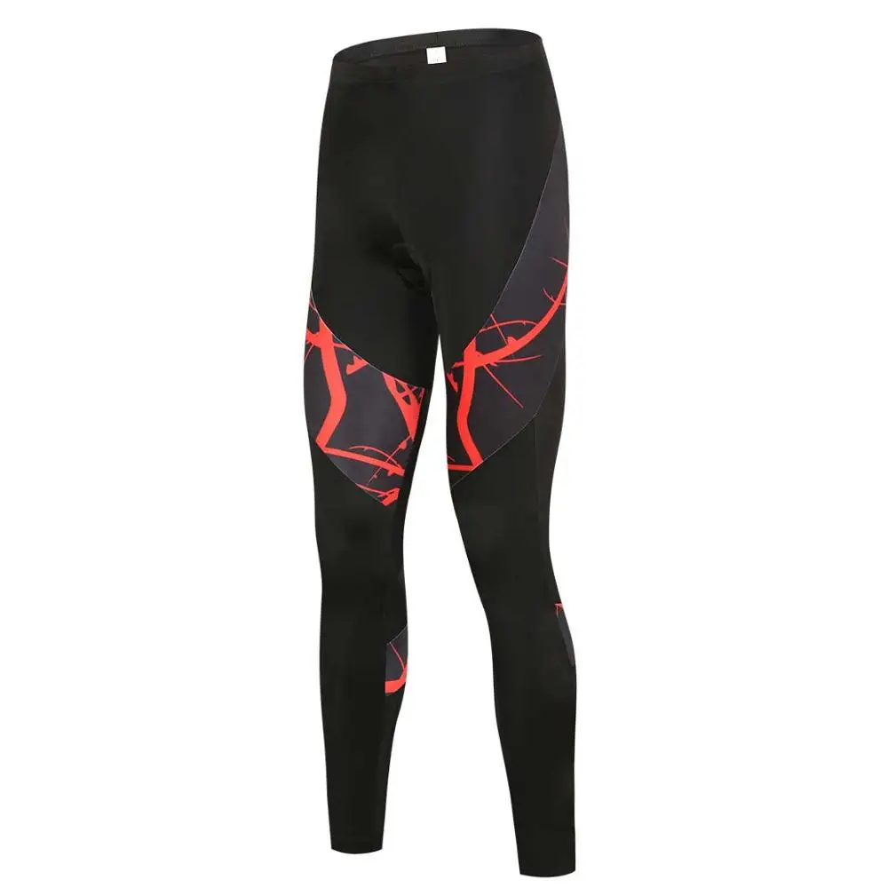 pants 16 Зимние теплые мужские колготки с гелевой подкладкой 9d,, термо флисовые штаны для велоспорта, длинные шорты для бега, спортивные брюки для горного велосипеда - Цвет: pants 16