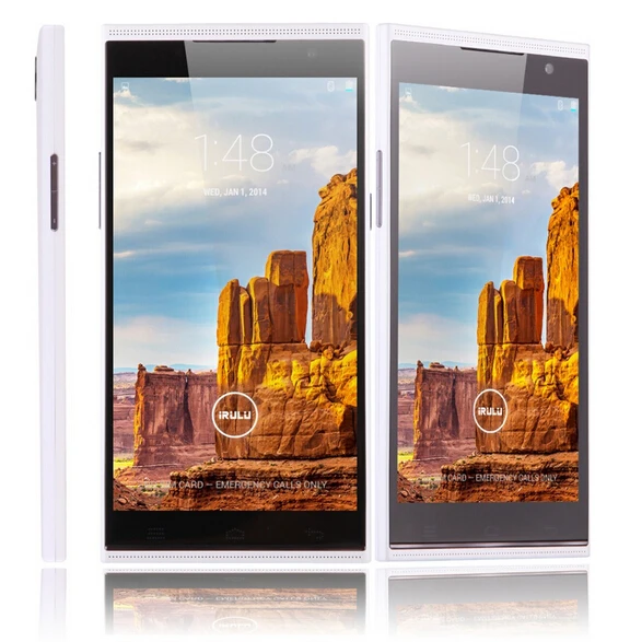 IRULU Смартфон V1 5.5 &quotIPS QHD MTK6582 Android 4.4.2 Quad Core 1 ГБ/8 ГБ Мобильный 8.0MP Wifi GPS Мобильного