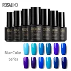 ROSALIND гель 1S 7 мл популярный синий цвет серии УФ светодиодный лак гель лак для ногтей акриловый для ногтей Гель-лак дизайн ногтей 2017 мода